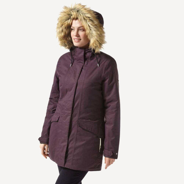 Куртка утеплённая Inga Parka Ws (Женский; UK12, M (44-46); winterberry)
